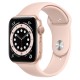 Apple Watch Series 6 44mm Gold with Pink Sand Sport Band